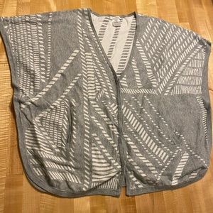 Sweater Poncho Vest
